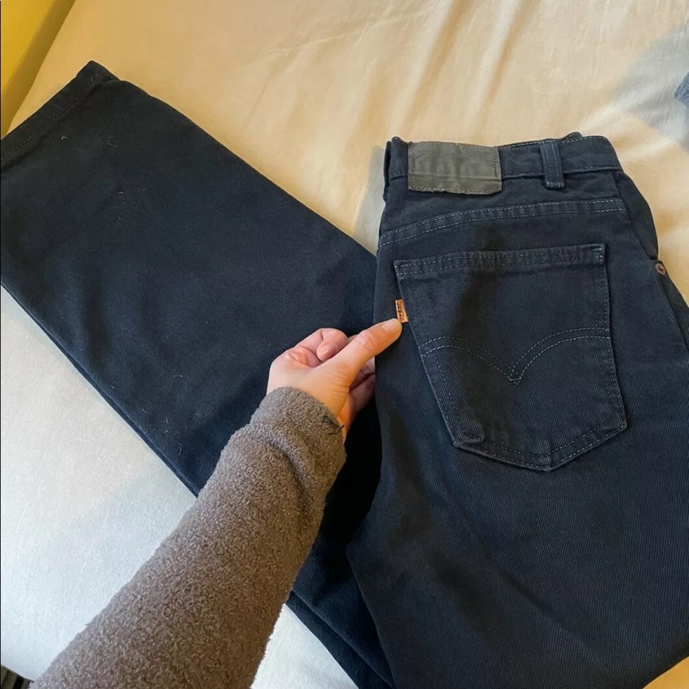 Vintage Levi Womens Jeans 1936 Orange Tab W28L28